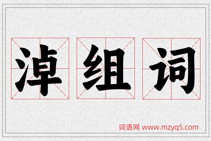 淖字的组词