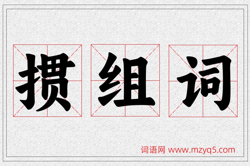 掼字的组词