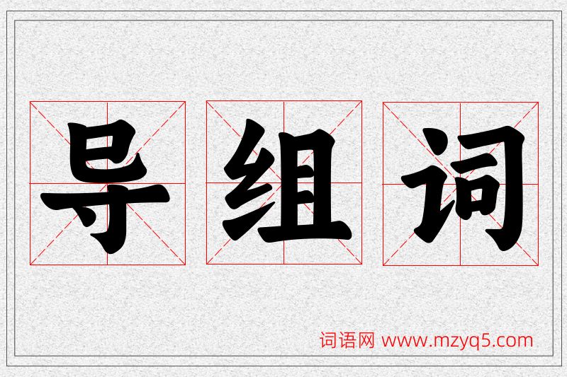 导字的组词
